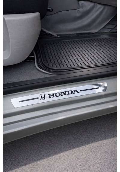 Honda Nikelaj Krom Plastik 4 Parça Kapı Eşik Seti