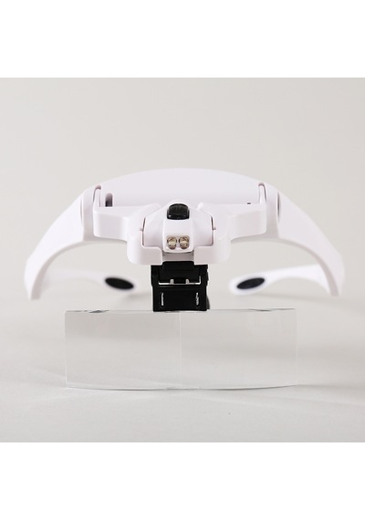 2 Led Işıklı Büyüteç - Sağdan Aydınlatmalı Büyüteç