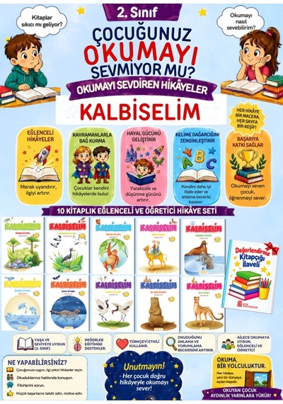 2. Sınıflar İçin Öğretmen Tavsiyeli Hikaye Kitabı Seti Up Maskot Çocuk