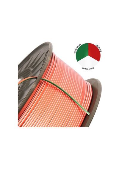 Winkle Pla Silk Multicolor Filament Green-whıte-red 1.75mm 1 Kg