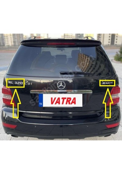 Ml320 Cdı Ml320-4 Matic Siyah Bagaj Yazısı