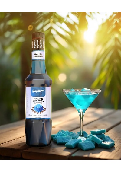 Saphori İtalyan Karamel Aromalı Kokteyl Şurubu İtalyan Karamel Aromalı Şurub 700 Ml