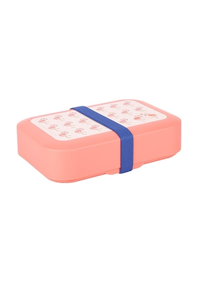 Tantitoni Plastik Beslenme Kutusu Flamingo Pembe Rengi A000121