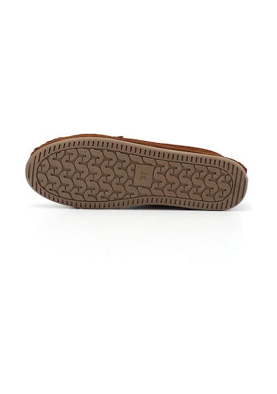 Gönderi(R) Gönderi R Kadın Taba Süet Fiyonklu Hakiki Deri Comfort Loafer Dyza86037180