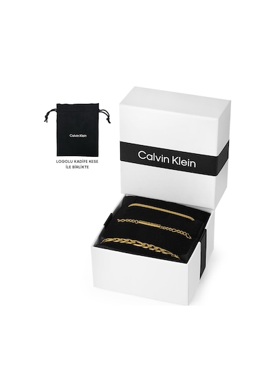 Calvin Klein Ckj35700022 Kadın Bileklik Altın