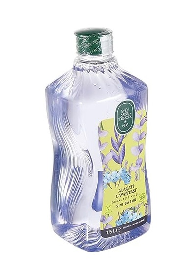 Eyüp Sabri Tuncer Doğal Zeytinyağlı Sıvı Sabun Alaçati Lavantasi 1,5 L Pet Şişe 1 X 1500 Ml
