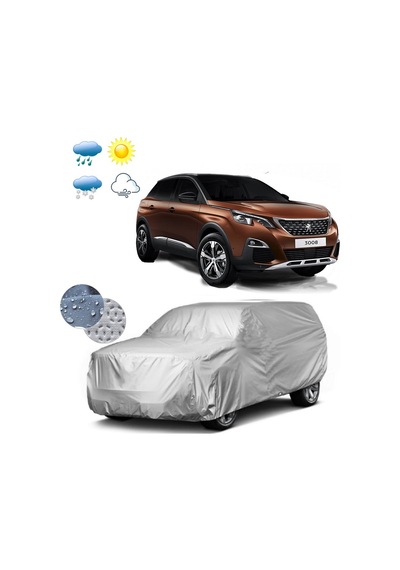 Autozel Peugeot 3008 Branda Araba Koruyucu Miflonlu Oto Brandası