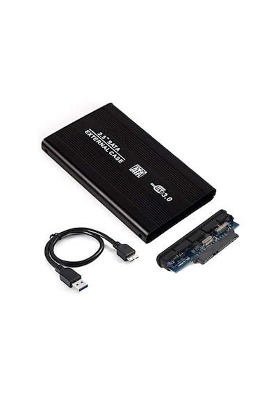 Wozlo 2.5 Hdd Kutusu Usb 3.0 Harici Harddisk Ssd Kutu - Alüminyum Gövde - Micro Usb 3.0 Giriş