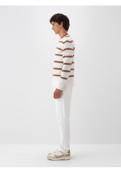 Xint Camel Yumuşak Dokulu Regular Fit Kazak 801829