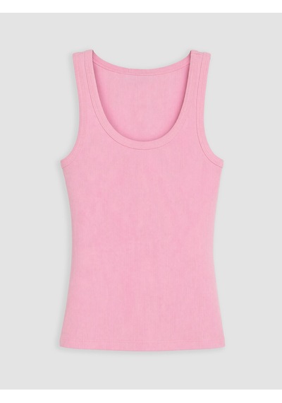 Lcw Everyday Pembe U Yaka Kadın Fitilli Atlet