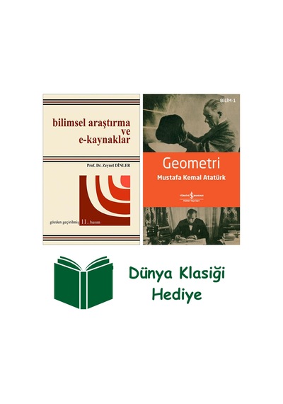Bilimsel Araştırma Ve E-kaynaklar + Geometri + Dünya Klasiği Hediye