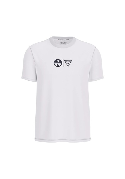 Guess Jersey Regular Fit Erkek T-shirt M6gı40k3322 Beyaz