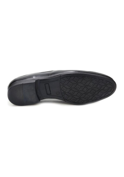 Pisagor Ps-3071 Erkek Hakiki Deri Loafer Ayakkabı Siyah