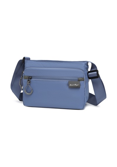 Smart Bags Mavi Günlük Küçük Boy Hafif Kadın Omuz Ve Çapraz Çanta
