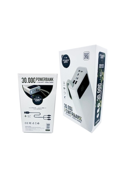 Powerway TX30 30000 Mah Dijital Powerbank