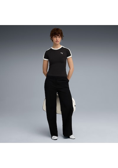 Puma T7 Kadın Siyah Tişört 632129-01 SIYAH