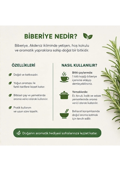 Biberiye - 5 Kg