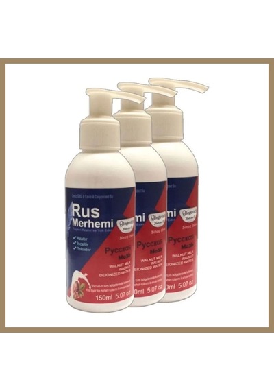 Bezos Glegnd Blue Tüylere Krem 3 Adet X 150 Ml Cevizli & Ceviz Sütlü Russ Merhemi 22 40399611