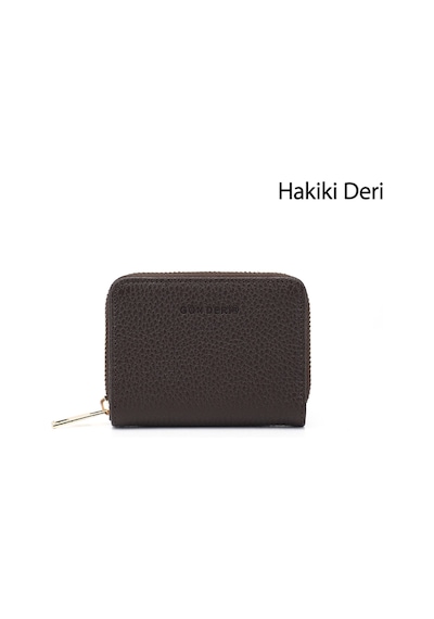 Gönderir Gönderi R Unisex Kahve Floter Hakiki Deri Dikey Cüzdan Ddmx76006862
