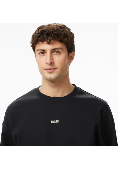 Boss Stenson Erkek Siyah Sweatshirt50558591