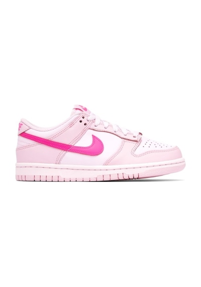 Nike Dunk Low Triple Pink Spor Ayakkabı Çok Renkli
