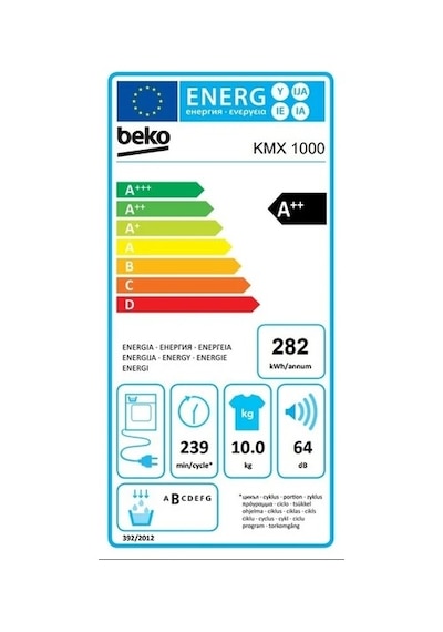 Beko KMX 1000 10 KG Çamaşır Kurutma Makinesi