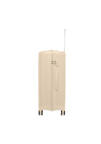 Unisex Jmy8101.12 John May Pp Silikon Valiz Büyük Boy 78 X48x32cm Krem Krem