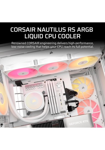 Nautilus 360 Rs Argb Aıo İşlemci Soğutucusu - Beyaz Cw-9060095-ww Genel