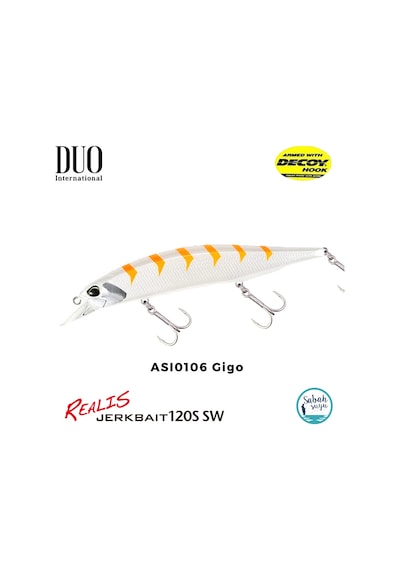 Duo Realis Jerkbait 120s Sw Ası0106 Gigo
