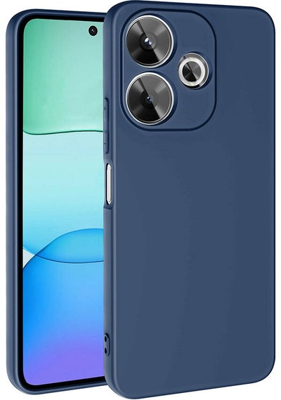 Xiaomi Redmi 13 4g Kılıf Zore Mara Lansman Kapak Lacivert