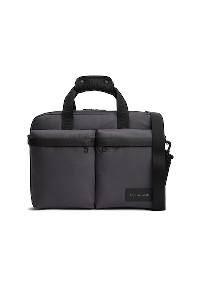Tommy Hilfiger Unisex Laptop Ve Evrak Çantası Am0am13990psm Gri