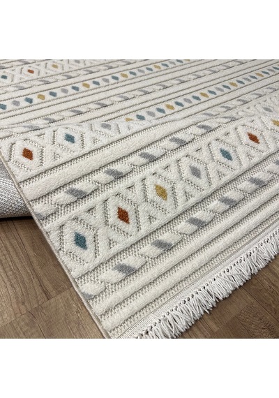 Hoom Rugs Level En230 Multi Modern Halı Çok Renkli