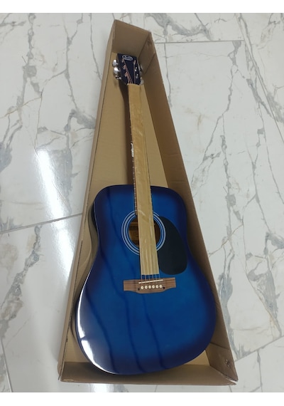 J&d Guitars Ag-6/bls Jumbo Kasa Akustik Gitar AG-6/BLS