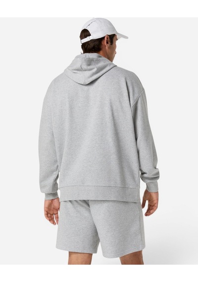 Asics French Terry Relaxed Pullover Hoodıe Erkek Gri Sweatshirt 2031f449-020