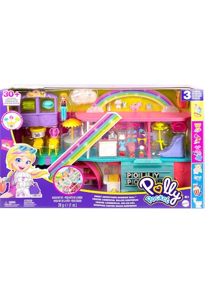 Polly Pocket Gökkuşağı Alışveriş Merkezi Oyun Seti HHX78