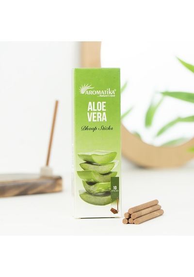 Aromatika Aloe Vera Aromalı Dhoop Tütsü
