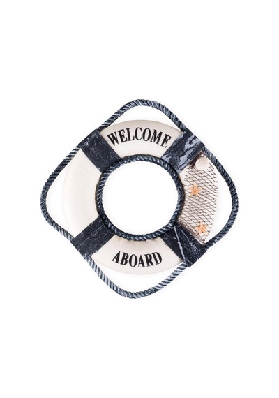The Mia Retro Marin Can Simidi Kapı Ve Duvar Süsü 20 Cm