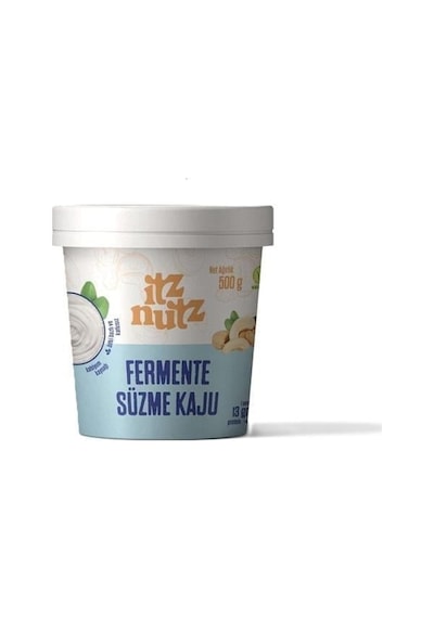 Itz Nutz Fermente Süzme Kaju Yoğurdu 500gr-3587