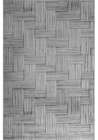 Decoser Hasır 8052 Gri Halı Kilim Kaymaz Taban Salon Mutfak Kesme Yolluk Gri