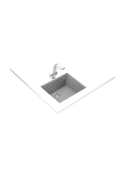 Teka Square 50.40 Tg T.Altı Stone Grey Granit Mutfak Eviyesi
