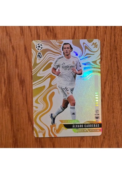 Topps Madness 2026 Alvaro Carreras Base Oyun Kartı