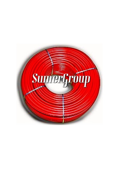 Sumergroup 10X12Mm Polietilen Pe Pnömatik Hortum Kırmızı 50Mt