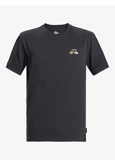 Quiksilver Spaceman Mlw Erkek T-shirt-28529-koyu Gri Koyu Gri