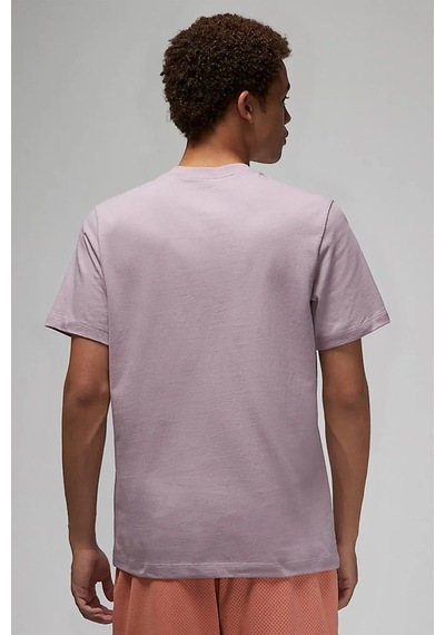 Nike Jordan Brand Graphic Tee Grafik Baskılı Erkek Tişört Mor