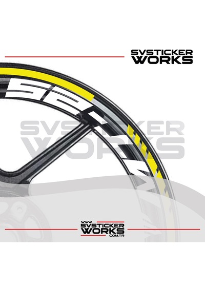 Yamaha Mt-25 Jant Sticker Dış Ve İç Set Sticker Jant Şeridi Sarı