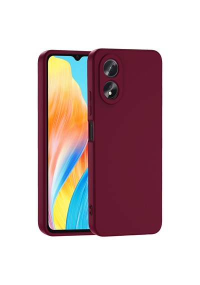 Zore Oppo A38 Uyumlu Nvth Mara Lansman Kapak-koyu Mor