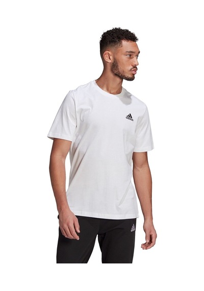 Adidas M Sl Sj T Erkek Günlük Tişört Gk9640 Beyaz