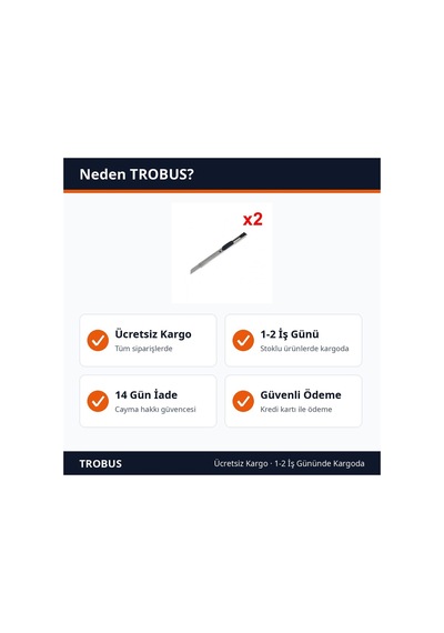 Trobus Falçata Tipi Dar Maket Bıçağı Çelik İnce Uçlu 9 Mm 2 Adet