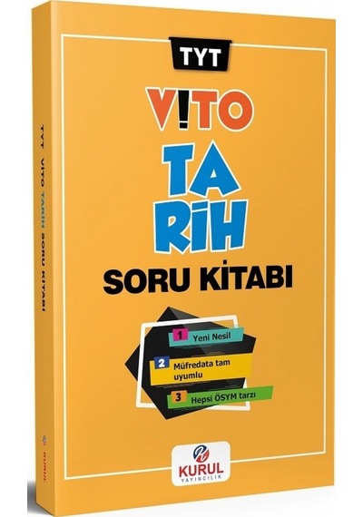 2022 TYT Vito Tarih Soru Kitabı Kurul Yayıncılık