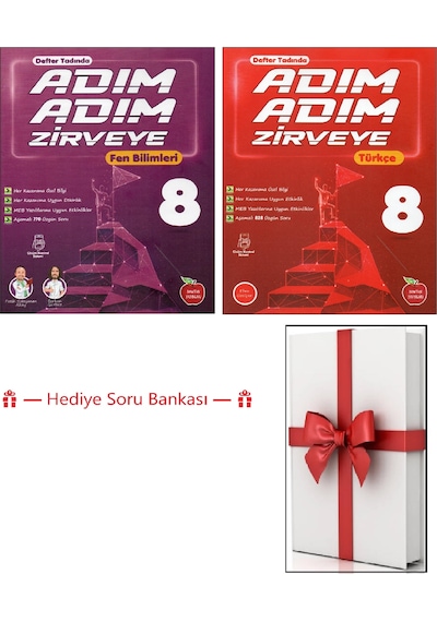 Newton 8.sınıf Adım Adım Z. Türkçe+fen Bilimleri Etkinlikli Soru Bankası